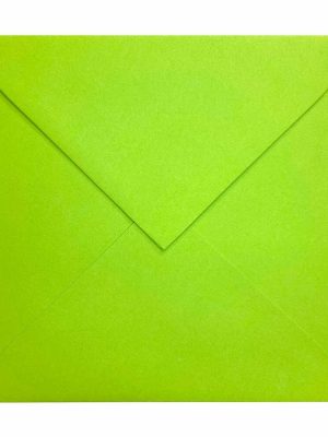 Sobre de Boda Cuadrados | Basic Colors Verde Lima